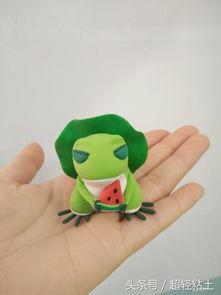 粘土吃瓜,创意吃瓜，趣味无限