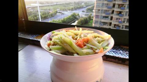 蘸雪吃瓜,蘸雪吃瓜的别样风味